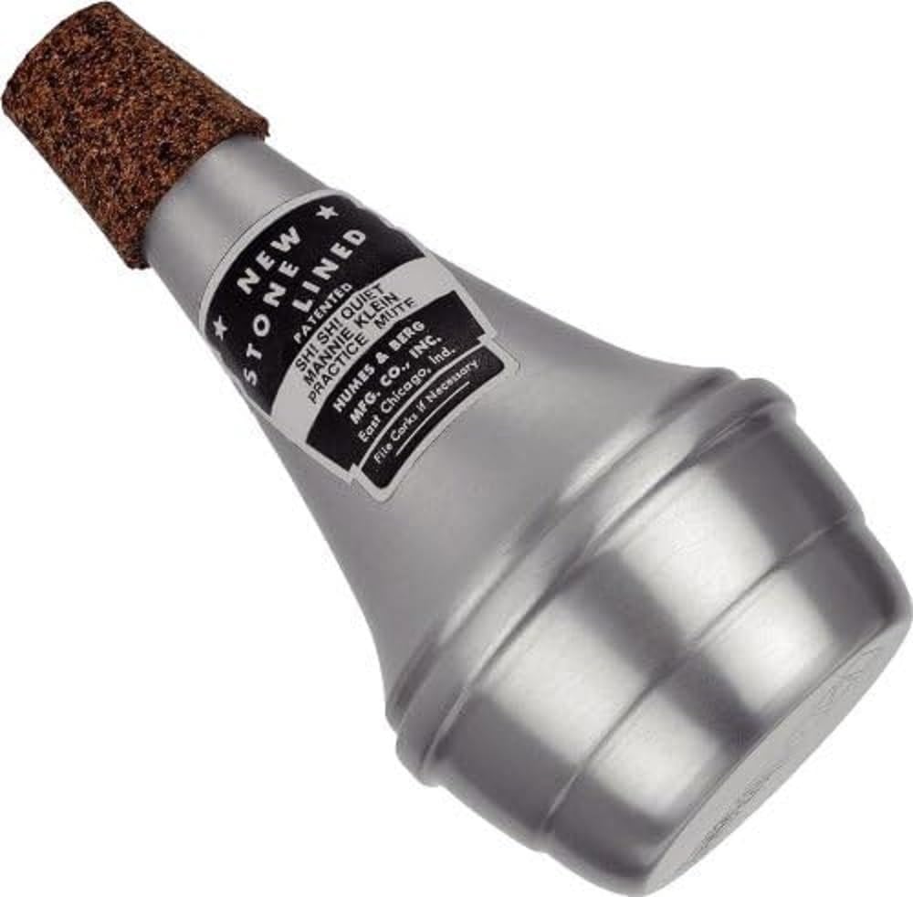 Humes & Berg Practice Mute New Stone Lined Practice Mute 268A Trombone