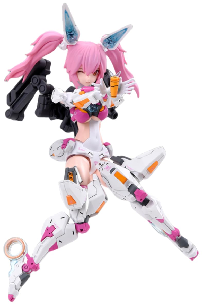 HiPlay Nuke Matrix Plastic Model Kits: Cyber Forest Fantasy Girls, Remote Attack Battle Base Info Tactician, Lirly Bell, Mecha Musume, Anime Style 1:12 Scale Collectible Action Figures (60050)