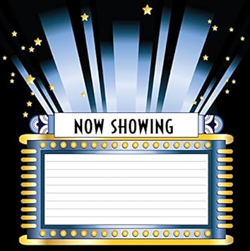 Amazon Com Baocicco Customized Showtime Billboard Frame Backdrop