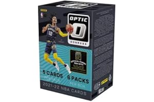 2021/22 Panini Optic Donruss NBA Basketball Factory Sealed Blaster Box - 6 Packs - 30 Total Trading Cards