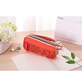 YONZONE Pencil Case Large Capacity 3 Compartments Grey High Storage Organizer view 6