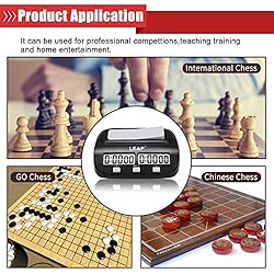 LEAP Chess Clock Digital ChessTimer Professional
