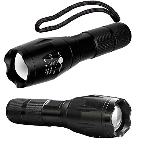 image for BESTSUN 3 Pack TC1200 Flashlight Military Grade Tactical Waterproof Le