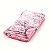 iPhone 5S Case, iPhone 5 Wallet Case, Firefish [Kickstand] [Shock Absorbent] Double Protective Case Flip Folio Slim Magnetic Cover with Wrist Strap for Apple iPhone 5/5S/SE-Cherry