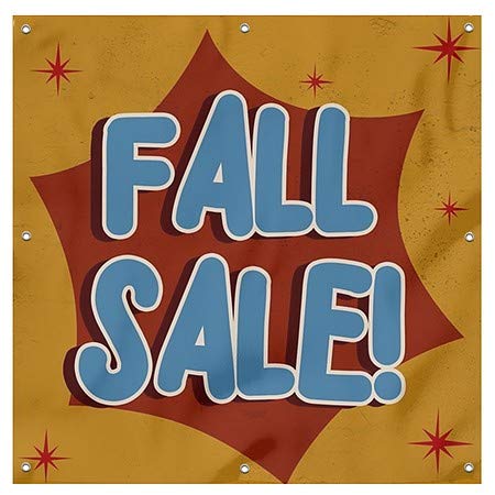 Amazon Com Cgsignlab Fall Sale Nostalgia Burst Wind Resistant