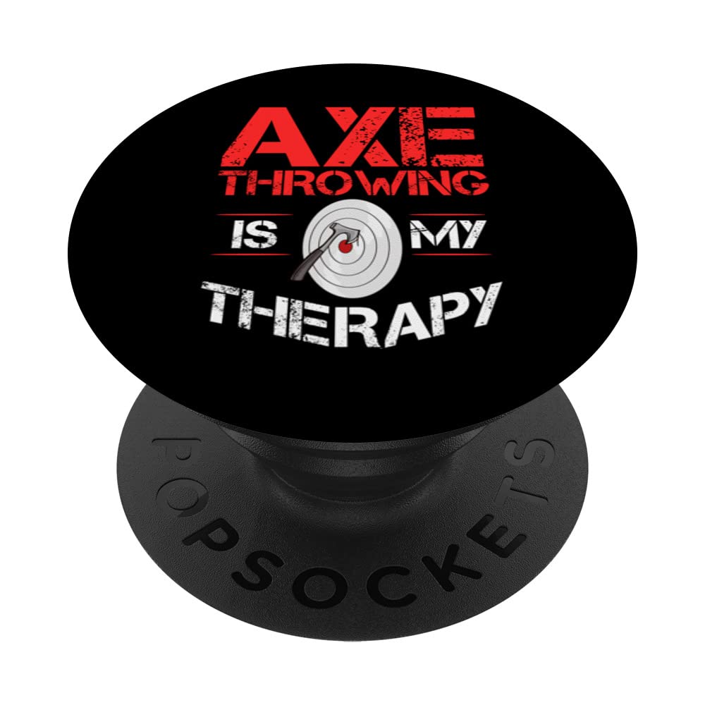 Axe Throwing Target Game Board Funny Throwet Hatchet PopSockets Swappable PopGrip