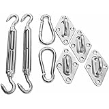 BlueDot Trading Square Shade Sail Hardware Kit