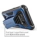i-Blason Transformer Series Case for Galaxy S8+ Plus, [Kickstand] [Heavy Duty] [Dual Layer] Holster Cover with [Locking Belt Clip] for Samsung Galaxy S8+ Plus 2017 Release (Navy)