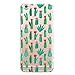 iPhone 6/6S Case,Blingy's Cactus Style Transparent Rubber TPU Case for Apple iPhone 6/6S (Green Cactus Style)