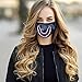 Bape Shark Face Mask for Boys Grils Kids, 3 Pack Anti Dust Cotton Mouth Masks Fashion Half Mask for Ski, Cycling, Camping, Shopping, Halloween, Christmas, Pet Grooming, (Black, Green, Blue)