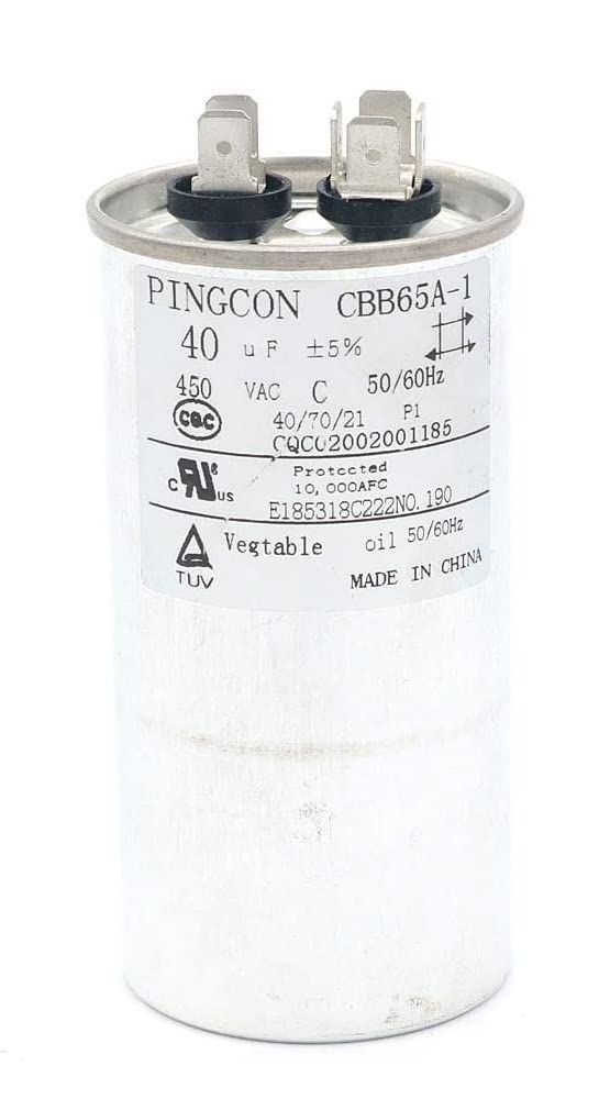Fasizi 40uF CBB65 Capacitor Motor Running for Air Conditioner 450VAC SH 40/70/21 50/60Hz