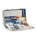 First Aid Only 90671 50-Person ANSI B+ Contractor's Emergency First Aid Kit for Home Renovation, Job Sites, and Construction Vehicles, 254 Pieces White