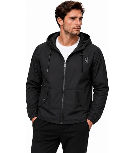 Spyder Men's Zenith Hooded Down Insulated Jacket at Amazon Men's