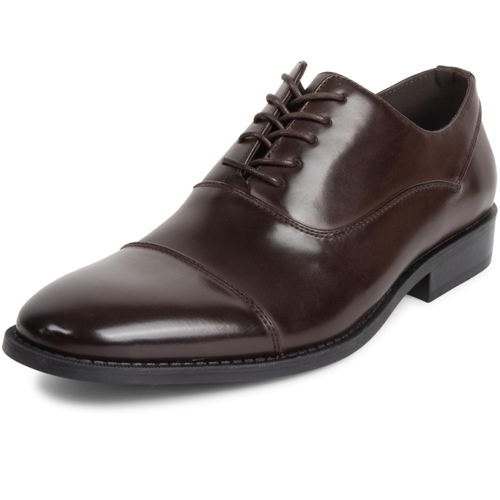 Unlisted by Kenneth Cole Men’s Half Time Oxford, Brown, 8 M US