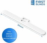 First blinds 50x Top Hangers 89 mm White for Vertical Slats Spares view 2