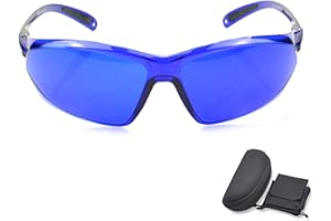 Golf Balls Finder Glasses, High Definition Finder Finding Glasses with Blue Lens for Men or Women Golf Ball Finder Glasses Go