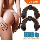 MITLINK Butt Hips Trainer Upgrade Muscle Toner Fitness Training Gear Home Office Ab Trainer Workout Equipment Machine Fitness for Women Men,10pcs Free Gel Pads (S3)