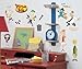 RoomMates RMK1536SCS Phineas and Ferb Peel & Stick Wall Decals