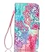 LG K7 Case Tribute 5 Case,LG Escape 3 Case,Easylife Dual-Use Premium PU Leather Stand Wallet Case Flip Folio With ID Credit Card Cash Slots Magnetic Closure Lanyard Protective Cover For K7/K8/Phoenix2