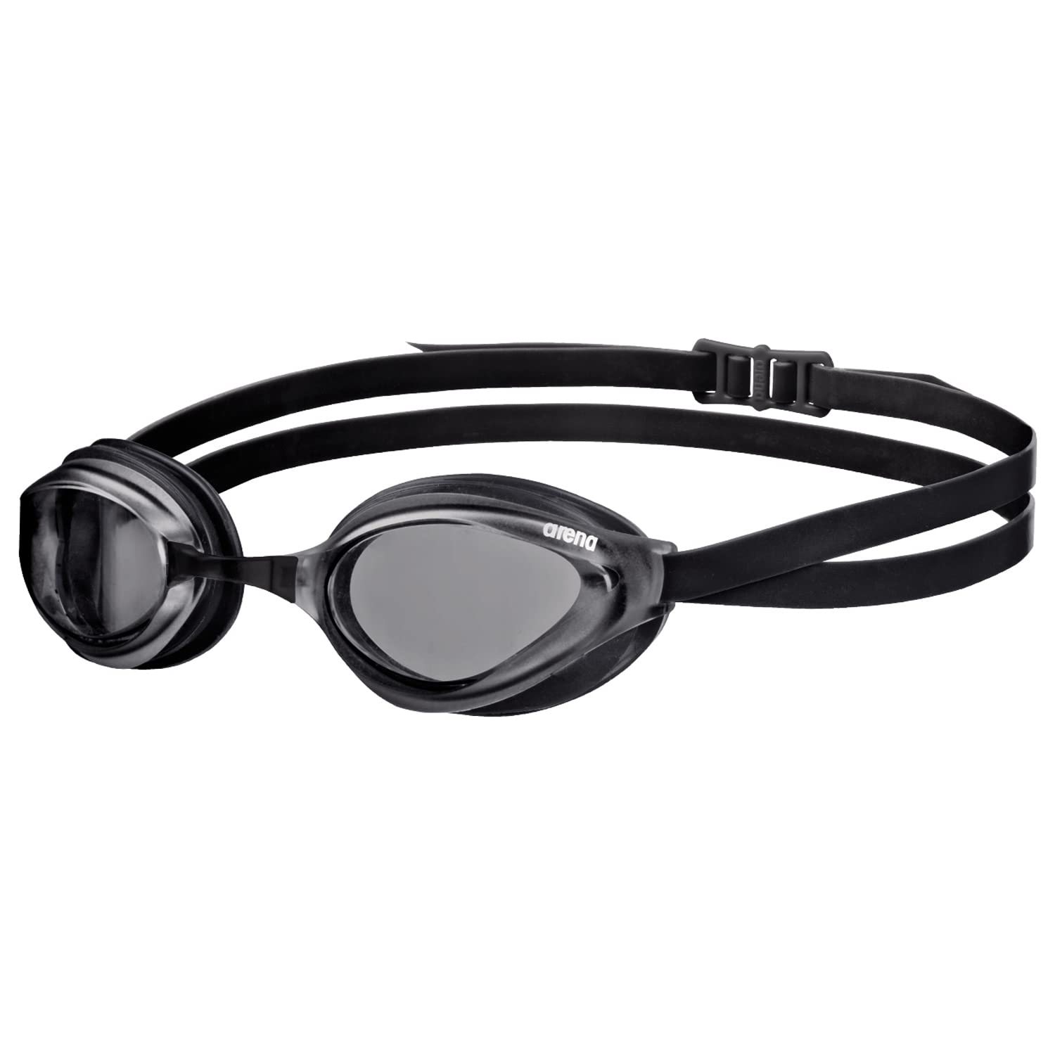 ARENA Unisex Python Racing Goggles, Smoke/Black, One Size