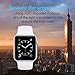 2 Pack Apple 38mm Watch Screen Protector (38mm Series 3/2/1 Compatible) Cafetec Full Coverage Anti-Scratch/Anti-Fingerprint/High Definition Screen Protector Compatible Apple Watch 38 mm