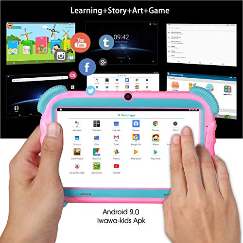 ZONKO 7 inch Kids Tablets, 2GB RAM 16GB ROM, Android 9.0 Kids Learning