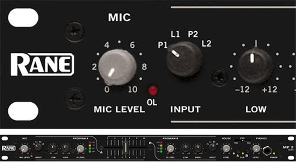 Rane MP2S Single Space Mobile DJ Mixer Musical Instruments