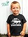 Big Brother Gift For Elder Sibling - Trex Raptor Kids T-Shirt With Stickers