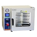 Across International AT09.110 Stainless steel AccuTemp 5 Sided Pad Heating, 0.9 cu. ft. Vacuum Oven with Back-Fill Capability