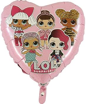 lol surprise foil balloons