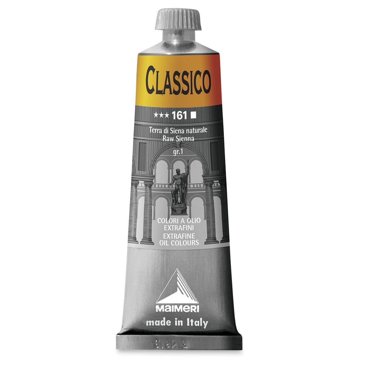 MAIMERI Classico 60 ml, Extra Fine Artist Oil Colour, Siena Natural