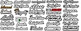 OwnTheAvenue JDM CAR Sticker Decal Pack of 32 - MEGA LOT Tuner Low Funny (MegaSC)