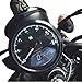 Sdootauto Motorcycle Speedometer Tachometer MPH/KMH, LCD Digital Odometer Universal 12V Speed Gauge for Motorcycle Motorbike Scooter with Multifunctional Indicator