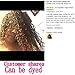 CYNOSURE Kinky Curly Bundles Human Hair 12A Brazilian Human Hair Bundles Unprocessed Curly Weave Bundles Natural Black 8 10 12inches