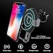 Wireless Car Charger, Fast Wireless Charging Mount Air Vent Gravity Phone Holder Cradle Car Charger w/ Quick Charge 3.0 for iPhone X/8 Plus/8, Samsung Galaxy S8 and All Qi-enabled Devices