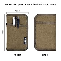 Wildox Field Notes Notebook Cover with Double YKK