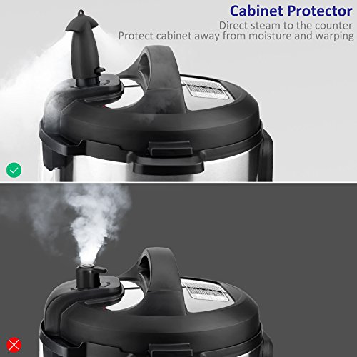 Goldlion Steam Diverter Silicone Pressure Release Accessory, Compatible