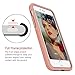 iPhone 7 Plus Case, iPhone 8 Plus Case, ZVE Kickstand Foldable Stand Protective Dual Layer High Impact Defender Case Anti Scratch Drop Durable Slim Cover for iPhone 7 Plus / 8 Plus 5.5 Inch Rose Gold