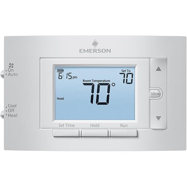 Amazon.com: Emerson 1F85U-42NP Termostato no programable : Herramientas y  Mejoras del Hogar
