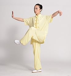 ZooBoo Unisex Short Sleeve Taichi Uniform Summer