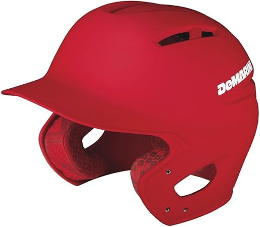 white demarini helmet