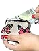 POPUCT Fashion Women's Cute Classic Exquisite Buckle Mini Coin Purse (4 pack)(D)