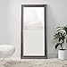 Naomi Home Framed Bevel Leaner Full Length Huge Floor Mirror XL Mirror Standing for Bedroom Oversize Mirrors Espresso 66 L x 32 W