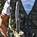 KIZER Cutlery Folding Pocket Knives Flipper Knife Frame Lock Gray Titanium Handles Tactical EDC Knife, TomCat Splinter Ki3457A1