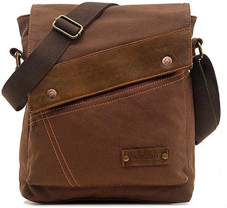 Shoulder Bag, Crossbody Bag, Simple Solid Color Canvas, Wear-Resistant Anti-Theft Waterproof, Suitable For Students, Couples, Travel, Daily Life