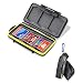 Beeway CF Card Holder, 6 Slots Water Shock Resistant Protector Compact Flash Card Holder for Sandisk Transcend Lexar Kingston CF Cards with Storage Bag & Carabiner