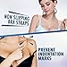 COMFECTO Silicone Bra Strap Cushions Holder, Non Slip Shoulder Protectors Pads 4 Pairs