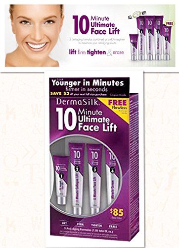 (Pack of 4) DermaSilk 10 Minute Ultimate Face Lift Set