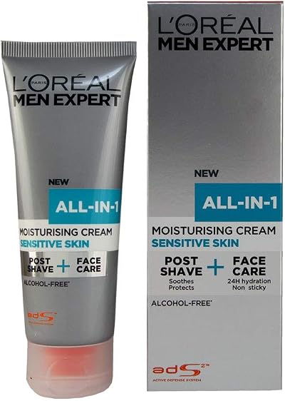 L'Oréal Men Expert All-in-1 Moisturising Cream 75 ml for Sensitive Skin
