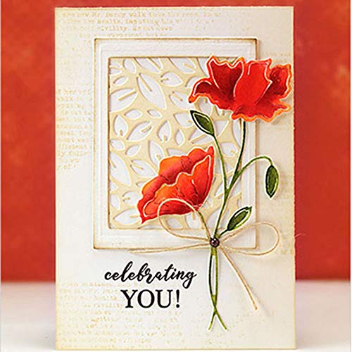 image for gootrades Cutting Dies for Card Making Flowers,Metal Die Cuts Embossin